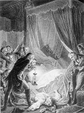 Смерть Павла I 11 марта 1801 года