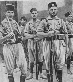Мароканцы - войска мятежников
