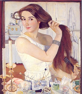 Серебрякова - автопортрет 1909 г