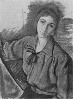 Серебрякова - автопортрет после 1920 г
