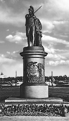 аллегорическая скульптура Суворова