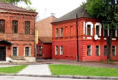 Историческая застройка на ул. Покровской